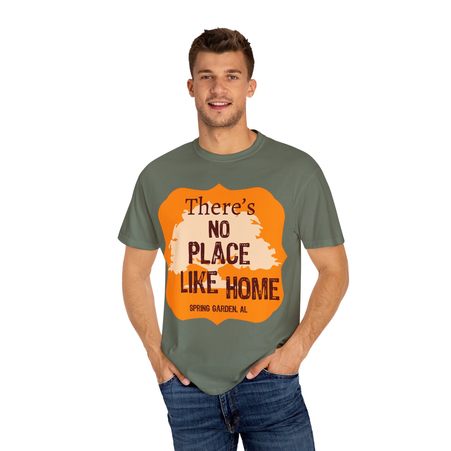 Home Sweet Home T-Shirt - Unisex Garment-Dyed Tee for Comfort and Style