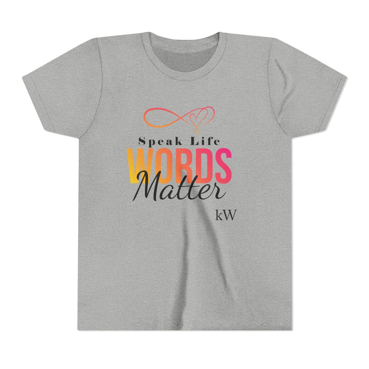 Youth kW Tee - "Words Matter"