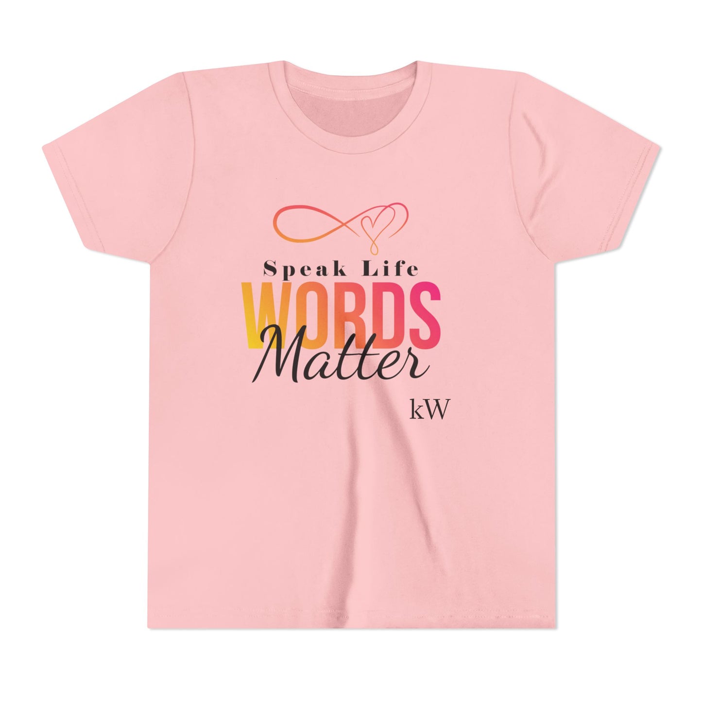 Youth kW Tee - "Words Matter"