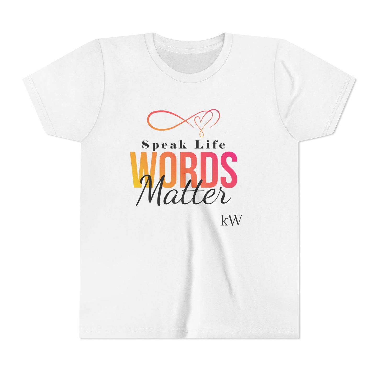 Youth kW Tee - "Words Matter"