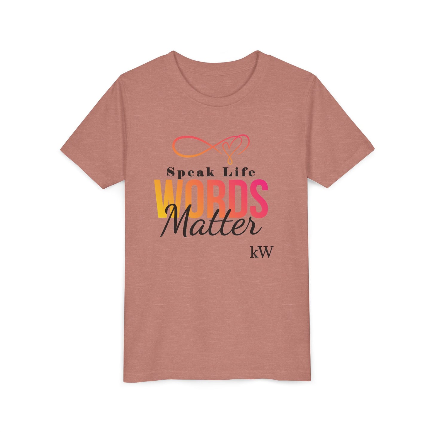 Youth kW Tee - "Words Matter"
