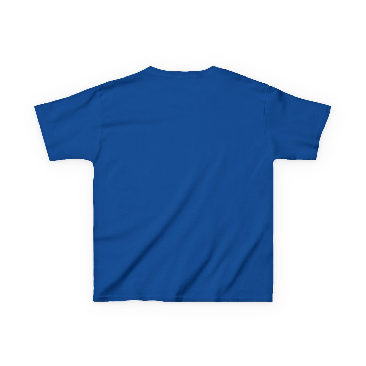 Kids Heavy Cotton™ Tee - Heart Beating Like Moon Design for Creative Kids