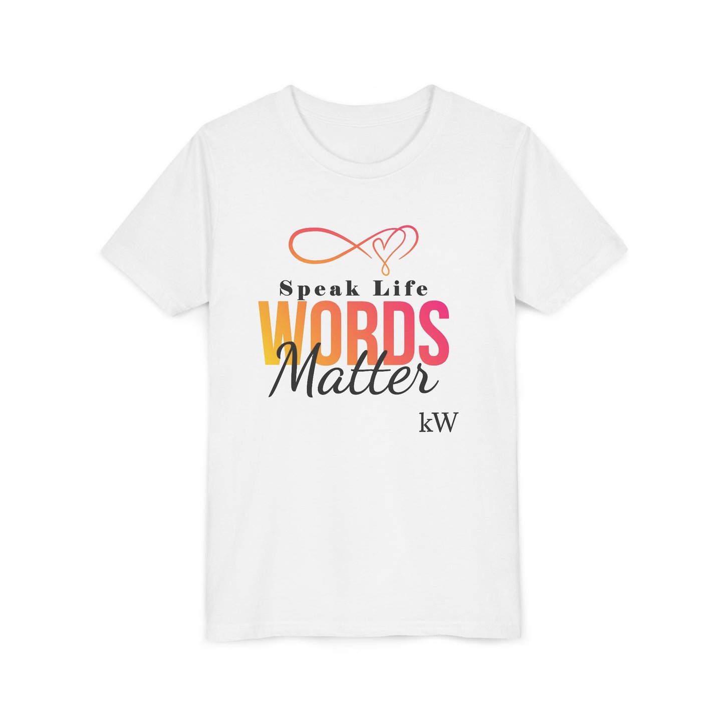 Youth kW Tee - "Words Matter"