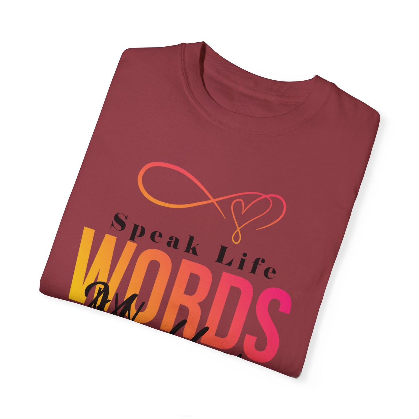 Inspirational kW T-Shirt - 'Speak Life, Words Matter'