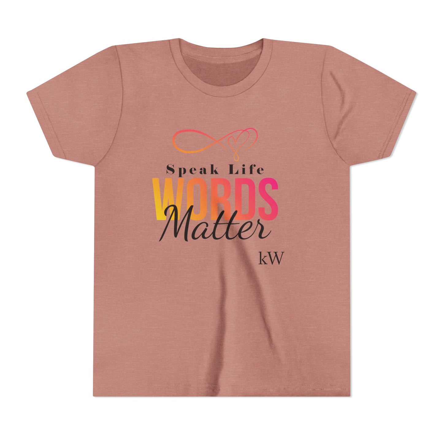 Youth kW Tee - "Words Matter"