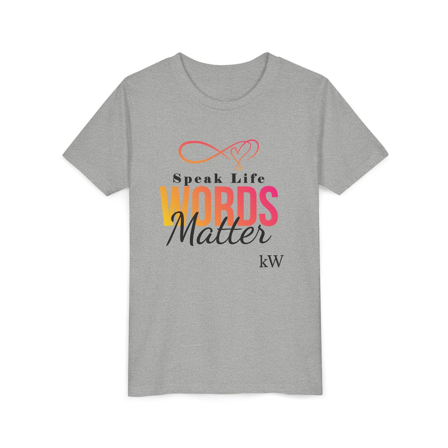 Youth kW Tee - "Words Matter"